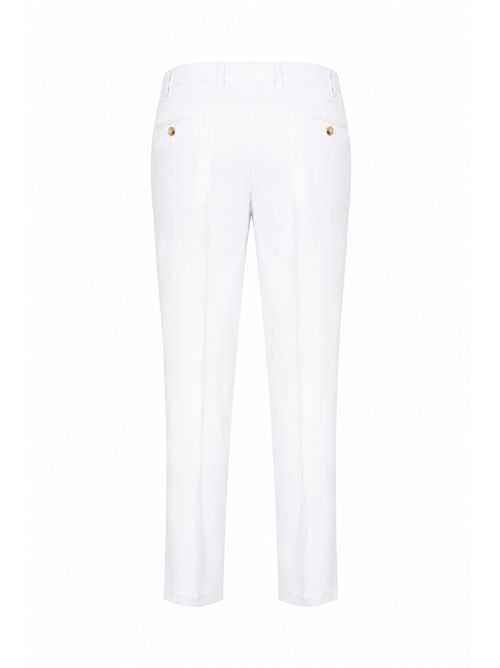 Pantalone in lino Bianco TONALI | 4NP04AB TXEEVUE12